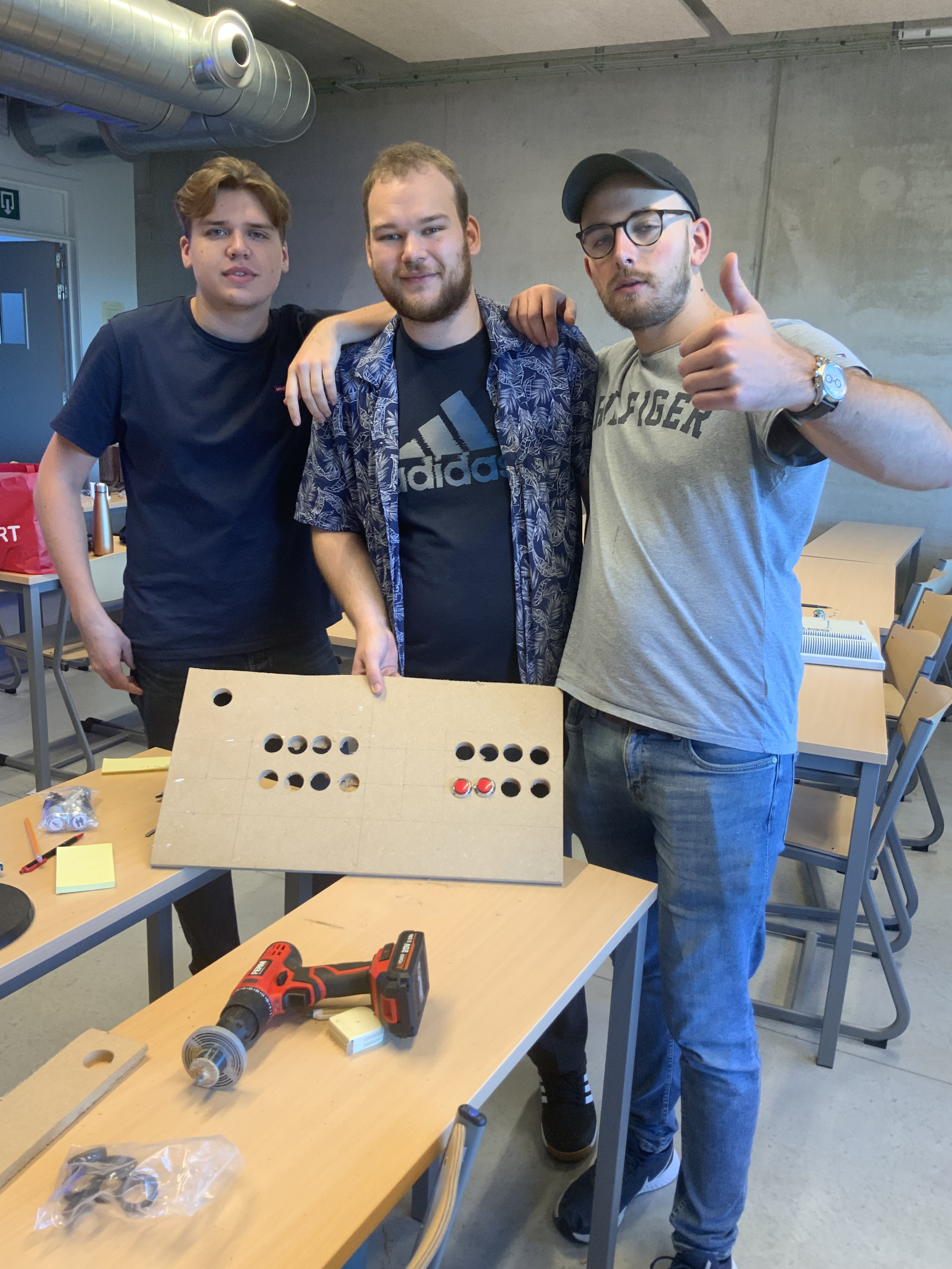 Présentation de la planche boutons